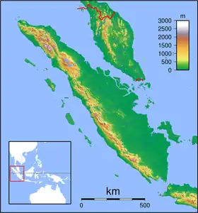 El Parque Nacional de Gunung Leuser situado en el norte de Sumatra