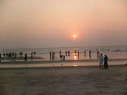 Playa de Kerala.