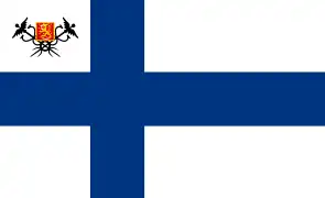 Bandera de Aduanas de Finlandia (1920-1978)