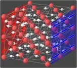 Superionic ice conducting protons in an electric field