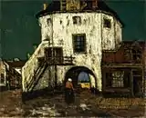 Suze Bisschop Robertson (antes de 1922): De Vispoort van Harderwijk, colección privada.