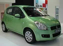 Suzuki Splash en el Salón del Automóvil de Barcelona 2009