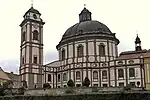 Iglesia de Santa Margarita en Jaroměřice nad Rokytnou, finales del siglo XVII.