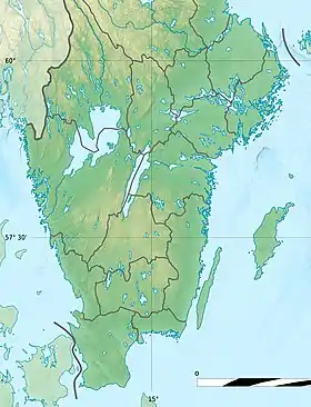 Lago Vänern ubicada en Suecia meridional