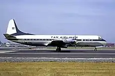 Lockheed L-188 Electra de TAN