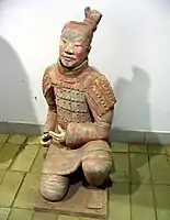 Uno de los guerreros de terracota, siglo III a. C.