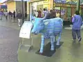 Una vaca en la Revolucion Avenue, del CowParade de Tijuana, 2008