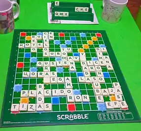 Tablero de Scrabble