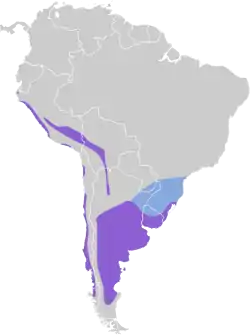 Distribución geográfica del siete colores.