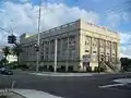 Vista del edificio con su rótulo "Centro Asturiano".