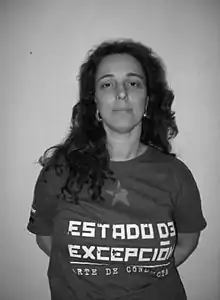 Retrato a la artista cubana Tania Bruguera