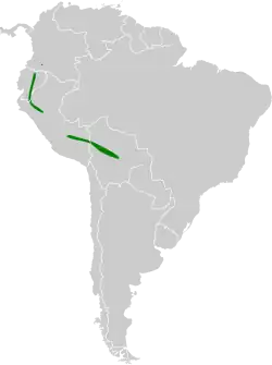 Mapa de distribución