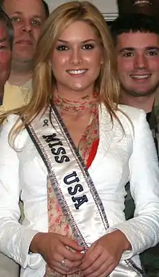 Miss EEUU 2006Tara Conner, quien compitió como Miss Kentucky USA