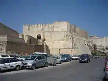 Castillo de Tarifa. El heredero de la casa ostentaba el marquesado de Tarifa.