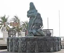 Monumento a las deidades taironas. Santa Marta