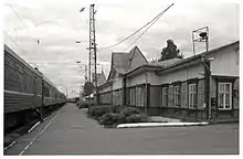 Antigua estación ferroviaria en Taishet