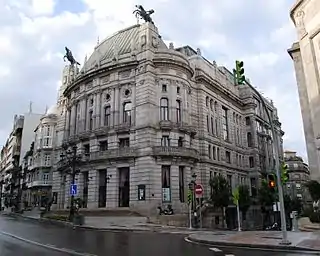 Teatro García Barbón, calle Policarpo Sanz con la calle Reconquista.