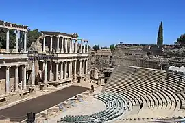 Teatro de Emerita Augusta.