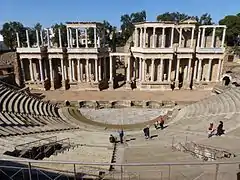 Teatro romano de Mérida.