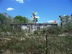 Vista de la hacienda Techoh.