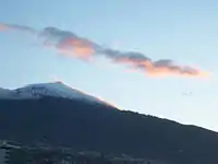 Vistas al Teide desde Puerto de la Cruz