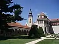 Patio interior del Castillo de Telč