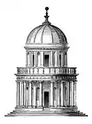 Bramante: Templete de  San Pietro in Montorio, Roma (1502)