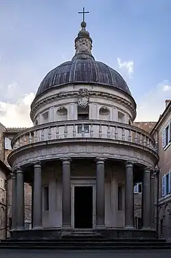 Tempietto de Bramante en San Pietro in Montorio, 1502-1510.