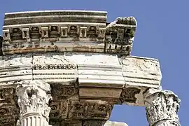 Detalle del friso
