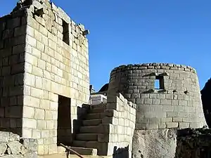 Templo del Sol en Machu Picchu