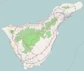 Reserva natural integral de Pinoleris ubicada en Tenerife