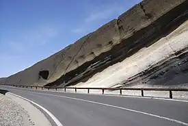 Formación conocida como La Tarta del Teide.