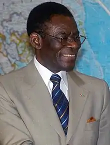  Guinea EcuatorialPresidente de Guinea EcuatorialTeodoro Obiang Nguema Mbasogo