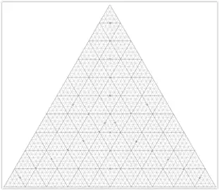 Papel gráfico ternario