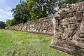 Pared de la plataforma.