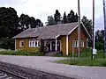 Estación de trenes en Tervola.