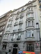 Edificios de apartamentos de estilo Art Nouveau en Teşvikiye, Nişantaşı.