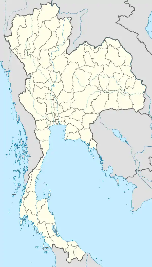 Suphanburi ubicada en Tailandia