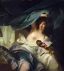 Talía, por Jean-Marc Nattier (1739). Museo de Bellas Artes de San Francisco.