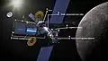 Fase 1 Plataforma Orbital Lunar Gateway con un Orion y HLS acoplados en Artemis 3