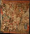 Escena de la serie de la Guerra de Troya