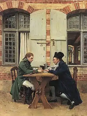 Los jugadores de cartas, 1872.