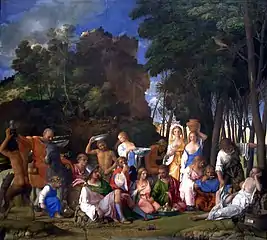 El festín de los dioses (1514)