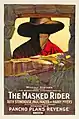 Cartel del cine serial The Masked Rider.