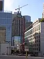 La construcción a mediados de julio de 2007
