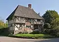 Bignor cottage, una hall house (véase también cottage).