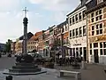 El perron de Theux, Bélgica.