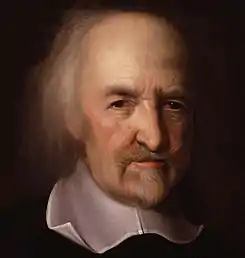 Thomas Hobbes. A pesar del tópico, nunca escribió el hombre es un lobo para el hombre.