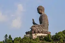 Buda Tian Tan, Hong Kong. Un buda no es un dios, sino un sabio que alcanza el despertar espiritual (Nirvana).