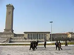 Monumento a los Héroes del Pueblo y el Gran Salón del Pueblo